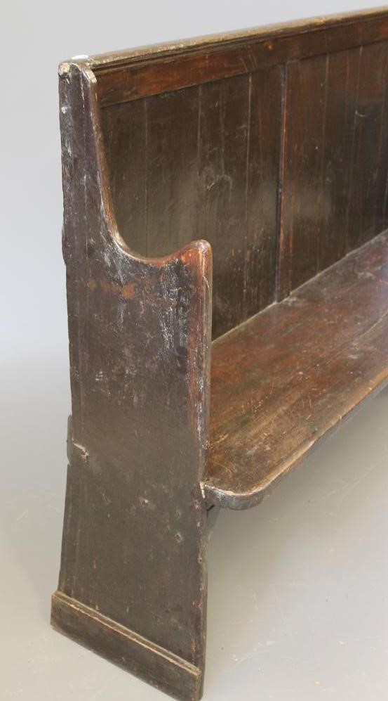 A PAINTED PINE SETTLE Image