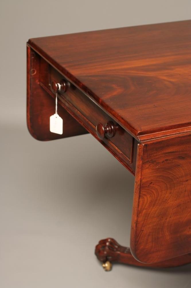 A MAHOGANY PEMBROKE TABLE Image