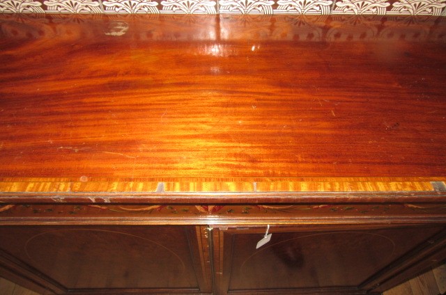 A PAIR OF EDWARDIAN SIDE CABINETS by Maple & Co. Image