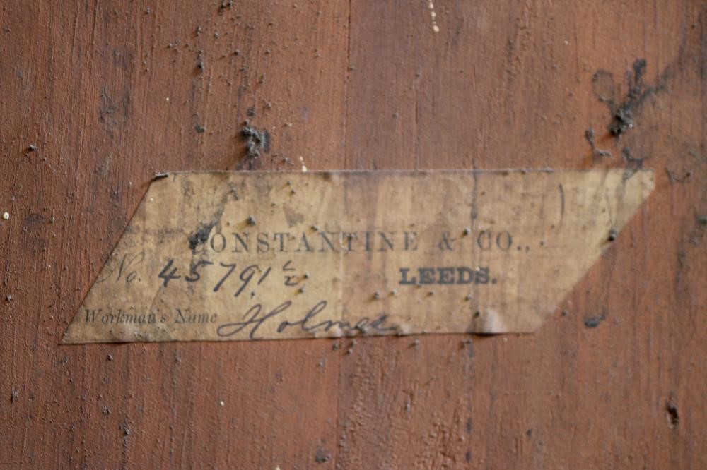 A VICTORIAN MAHOGANY BREAKFRONT LIBRARY BOOKCASE Image