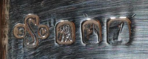 A BRITANNIA STANDARD SILVER SUGAR CASTOR Image