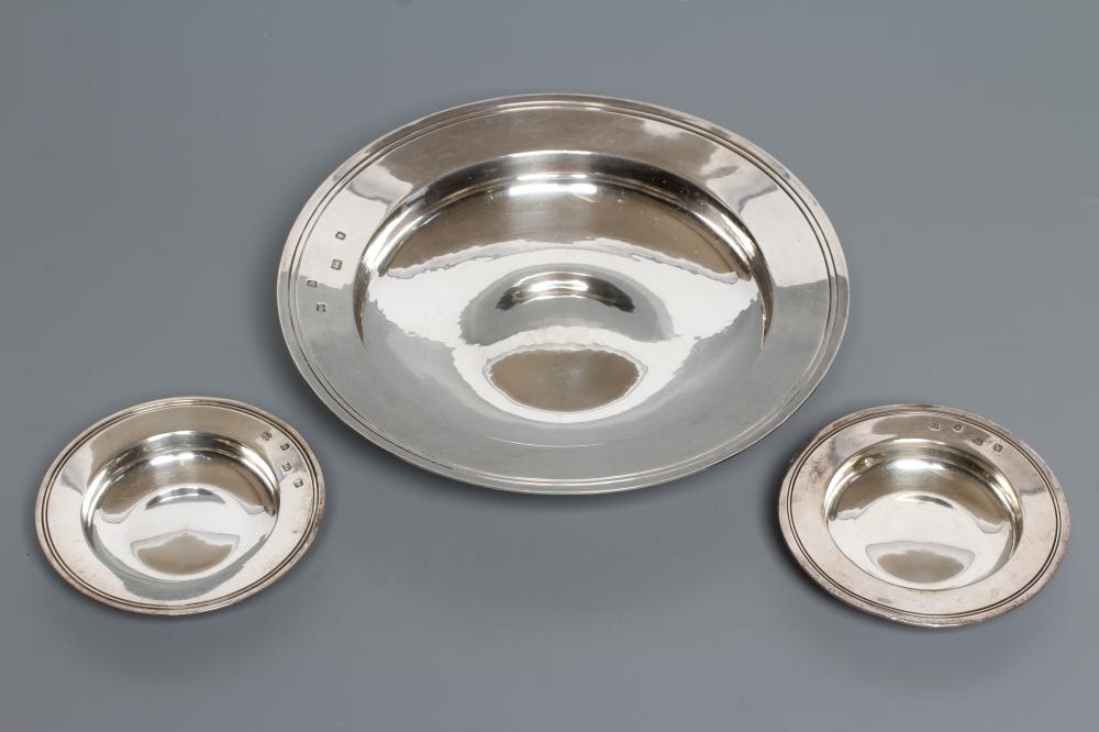 A SILVER ROSEWATER DISH Image