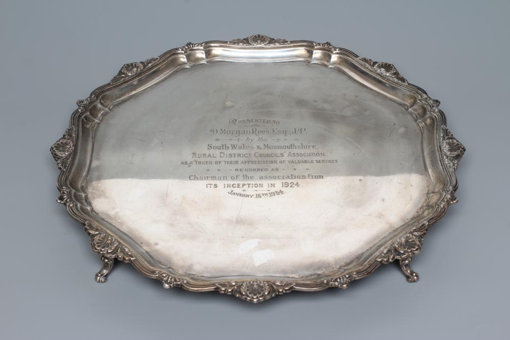 A SILVER SALVER Image