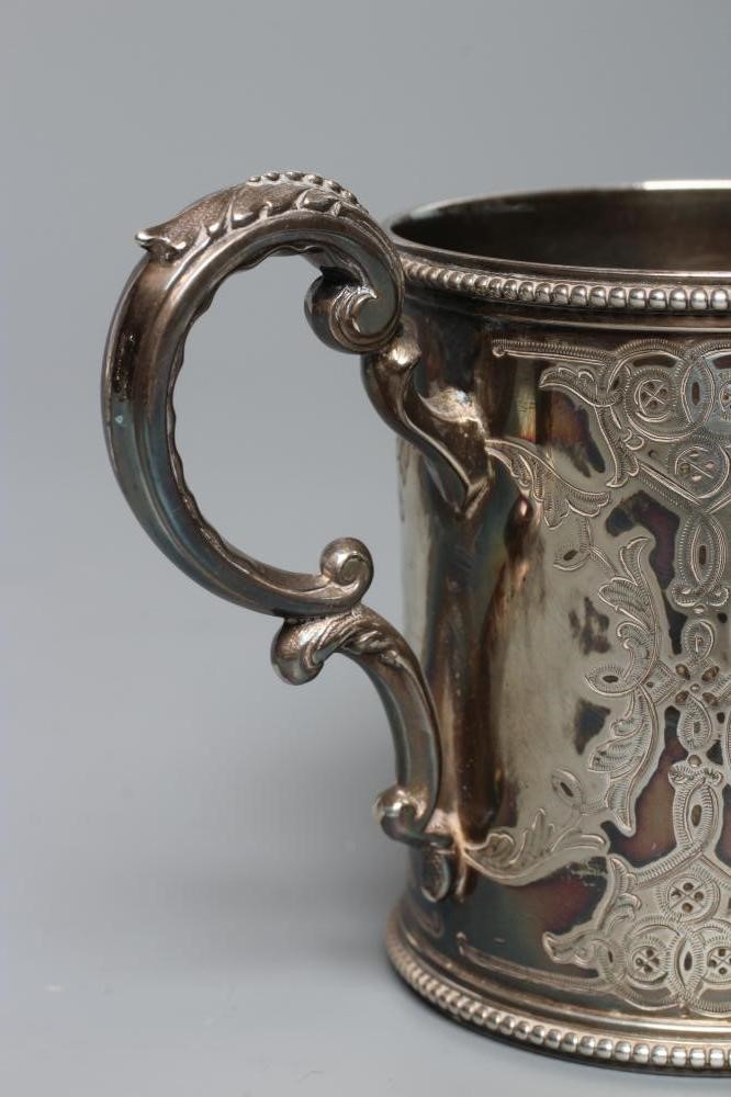 A VICTORIAN CHRISTENING MUG Image