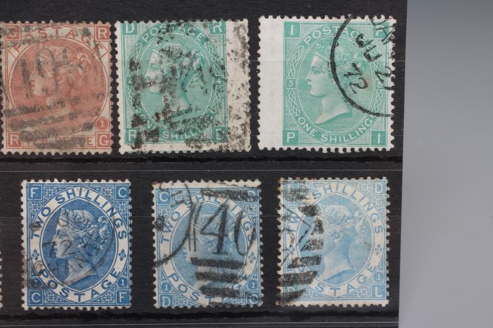COLLECTION OF GB VARIOUS SURFACE PRINTED ON STOCKCARD, mixed condition, generally heavy cancellation Image