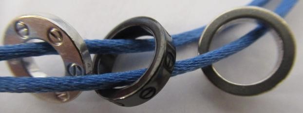 A CARTIER LOVE CORD BRACELET Image