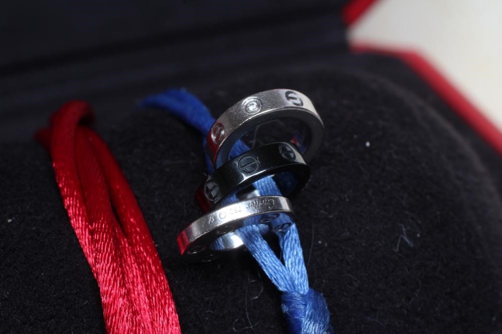 A CARTIER LOVE CORD BRACELET Image