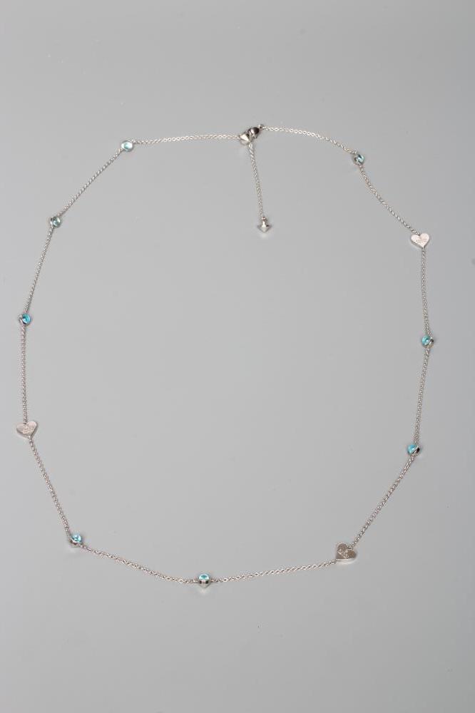 A GUCCI SILVER CHAIN NECKLACE Image