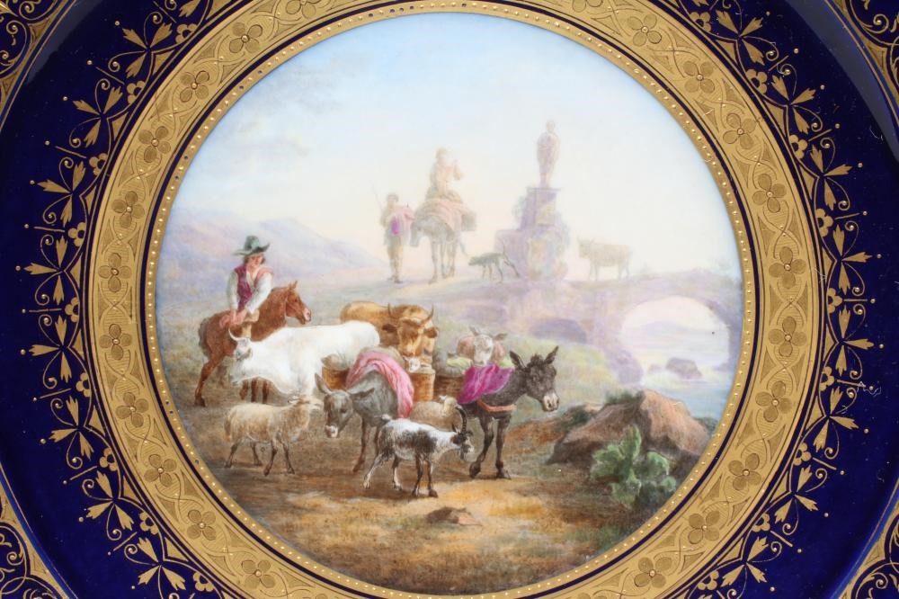 A MEISSEN PORCELAIN CABINET PLATE Image