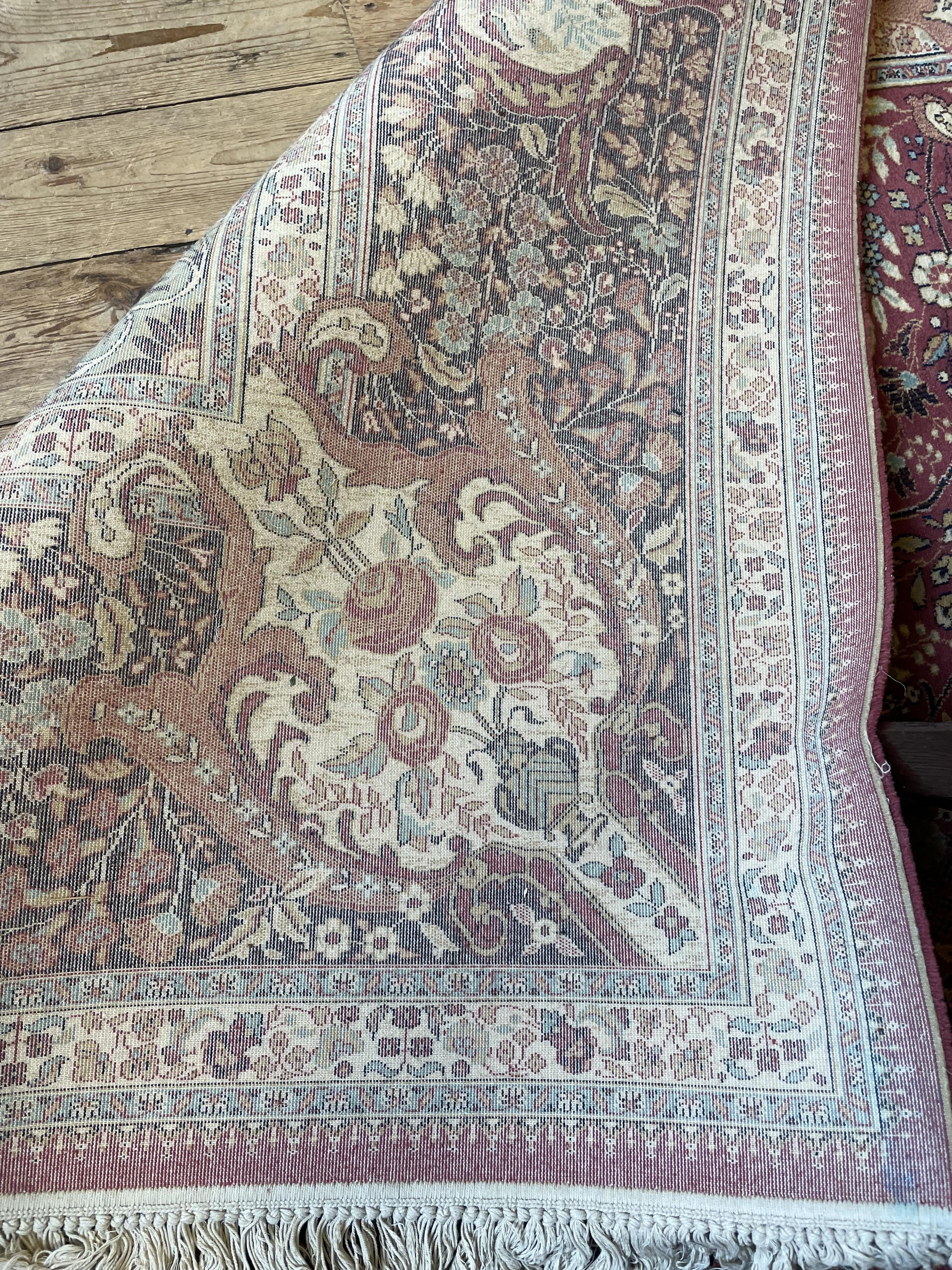 A BRUSSELS PERSIAN DESIGN CARPET Image