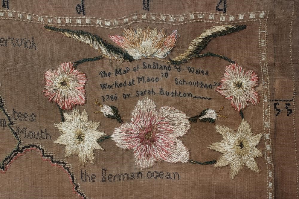 A GEORGE III MAP SAMPLER Image