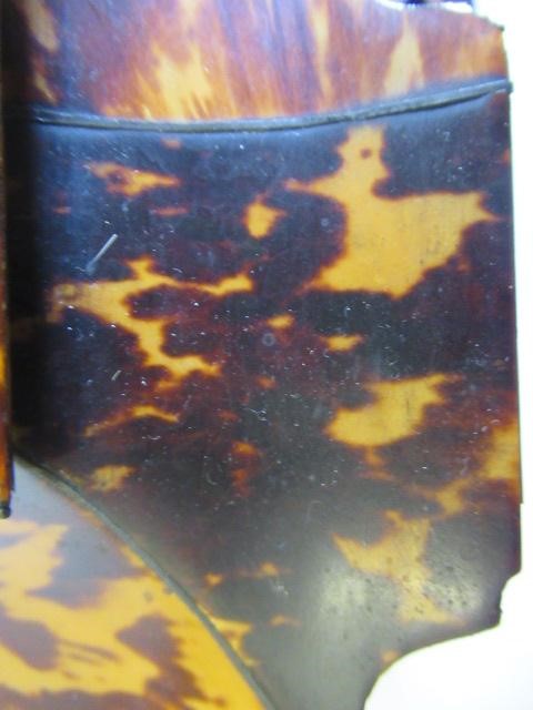 A TORTOISESHELL TEA CADDY Image