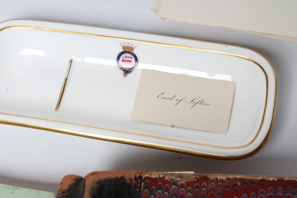 A COLLECTION OF MEMORABILIA relating to the Earldom of Sefton and the family seat Croxteth Hall Image