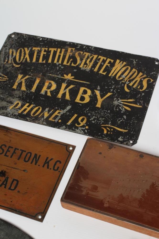 A COLLECTION OF MEMORABILIA relating to the Earldom of Sefton and the family seat Croxteth Hall Image