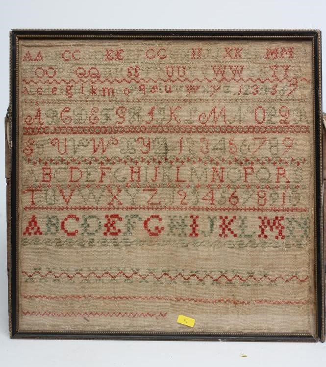 THREE 19TH CENTURY SAMPLERS Image