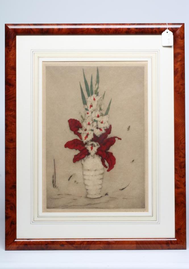 Elyse Ashe Lord (1900-1971) Still Life of Flowers in a Vase Image