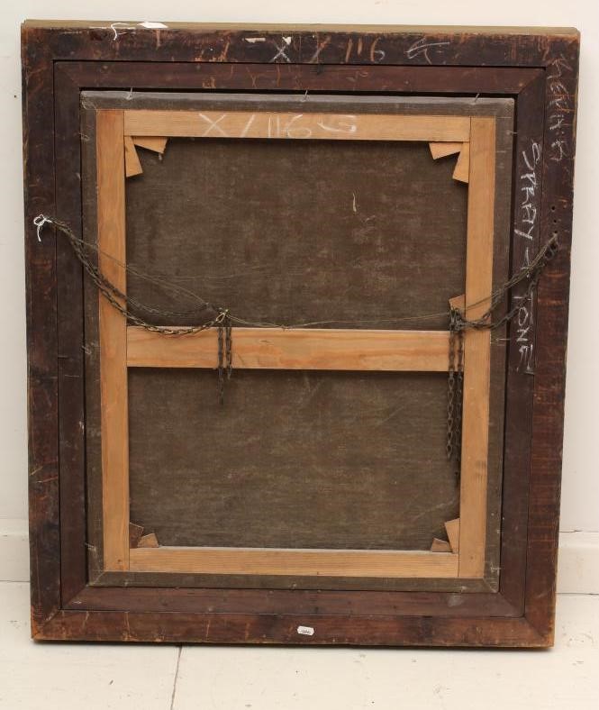 English School, 19th century Portrait of a Clergyman, head and shoulders, oil on canvas, 30" x 25", Image