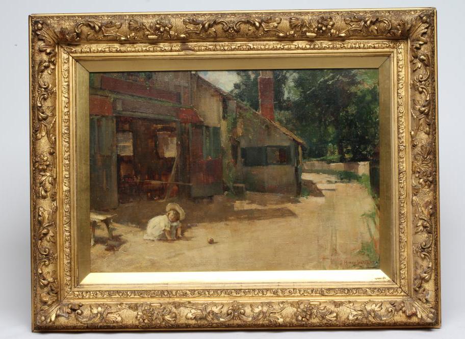 John Henry Inskip (1864-1947) 'That Little Beggar Billie', signed lower right, inscribed with title Image