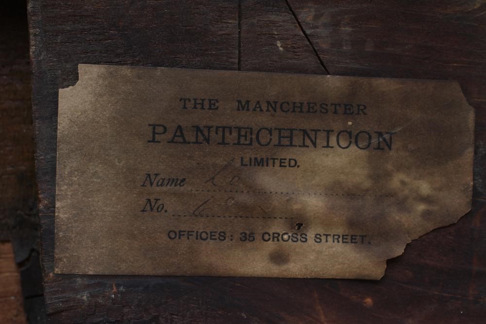 Follower of William Shayer (1811-1892) Family Group with Donkey and Animals on the Road, signed oil Image