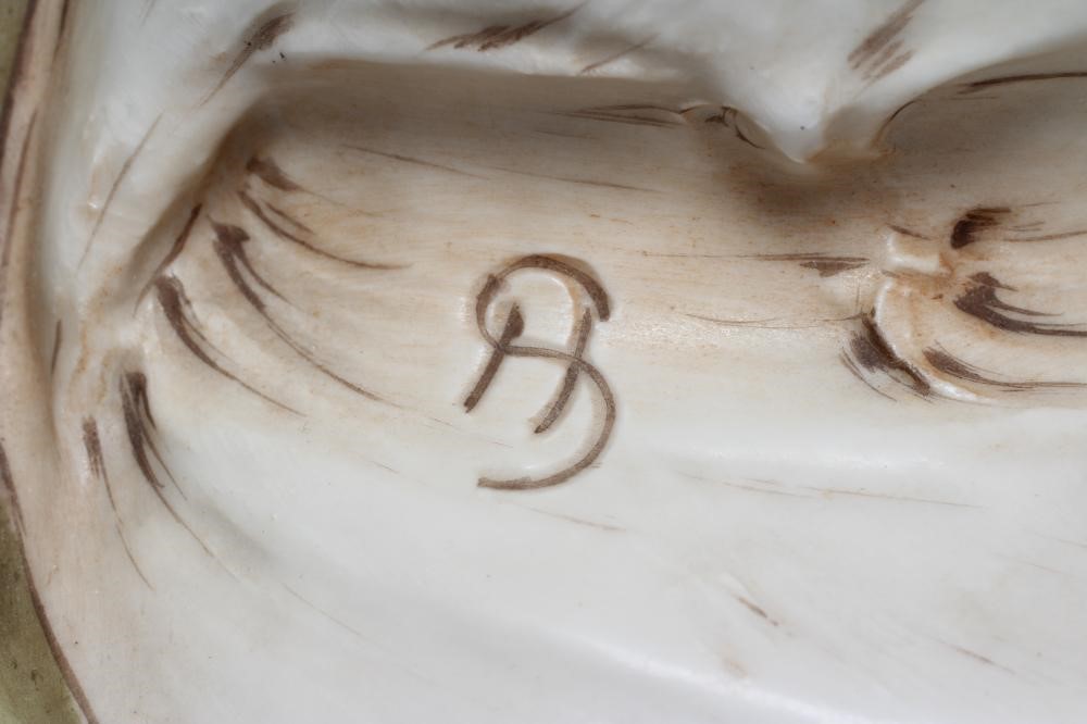 A ROYAL DUX PORCELAIN ART NOUVEAU FIGURAL VASE Image