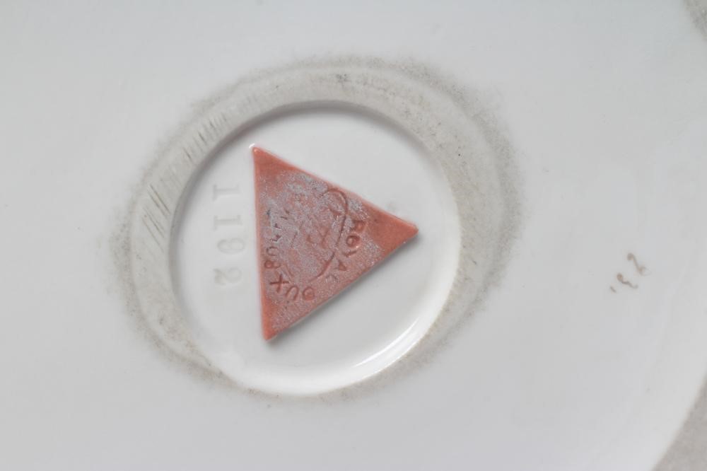 A ROYAL DUX PORCELAIN ART NOUVEAU FIGURAL VASE Image