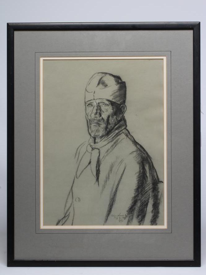 Phillip Naviasky (1894-1983) Portrait of a Polish Soldier Image