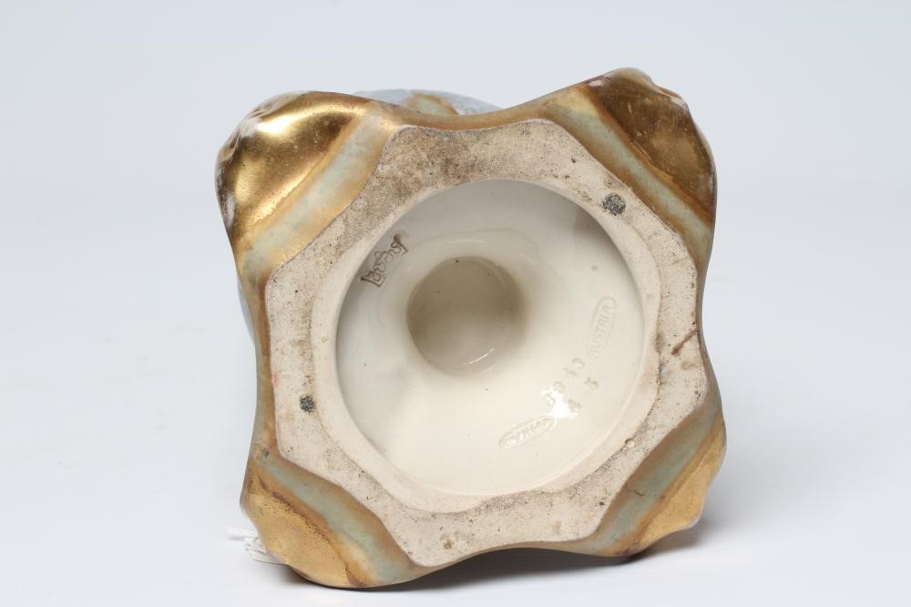 A PAUL DACHSEL AMPHORA EARTHENWARE SECESSIONIST VASE Image