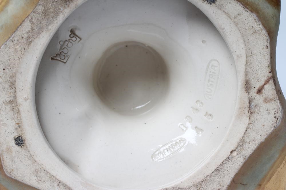 A PAUL DACHSEL AMPHORA EARTHENWARE SECESSIONIST VASE Image