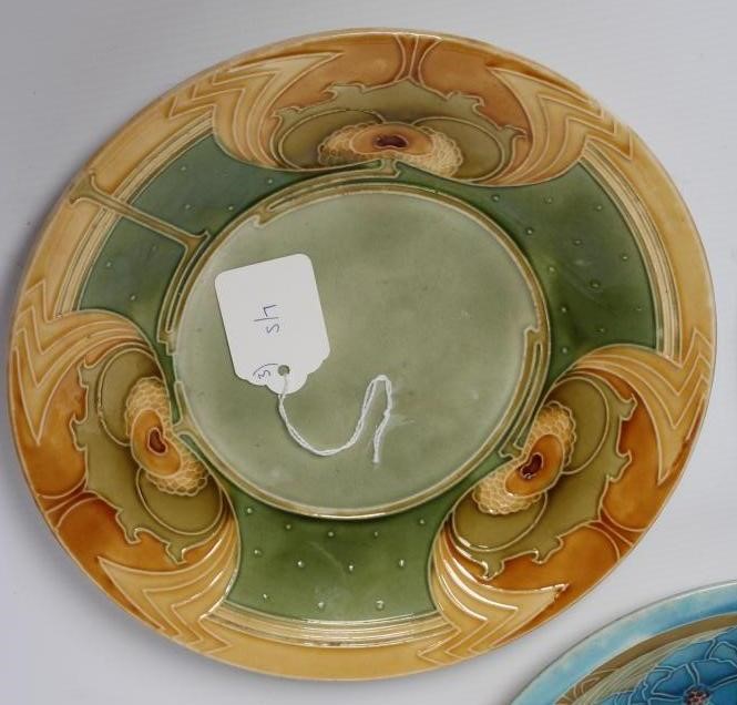 THREE MINTONS LTD. EARTHENWARE SECESSIONIST PLATES Image