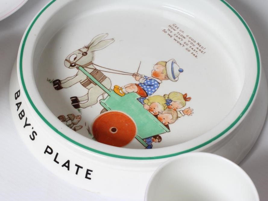 A COLLECTION OF MABEL LUCIE ATTWELL SHELLEY NURSERY CHINA Image