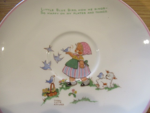 A COLLECTION OF MABEL LUCIE ATTWELL SHELLEY NURSERY CHINA Image