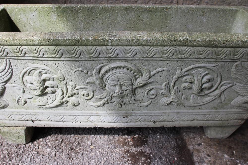 A SANDSTONE TROUGH of well cut D form Image