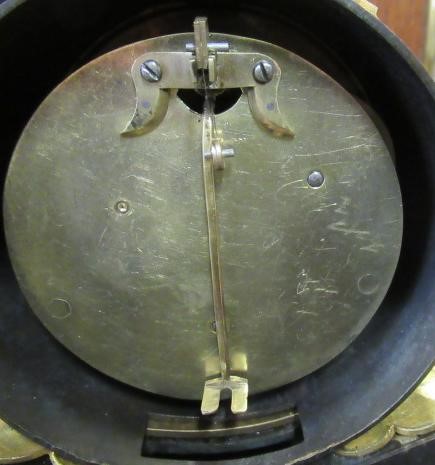 A FRENCH GILT AND PATINATED BRONZE MANTEL CLOCK BY BREGUET Image