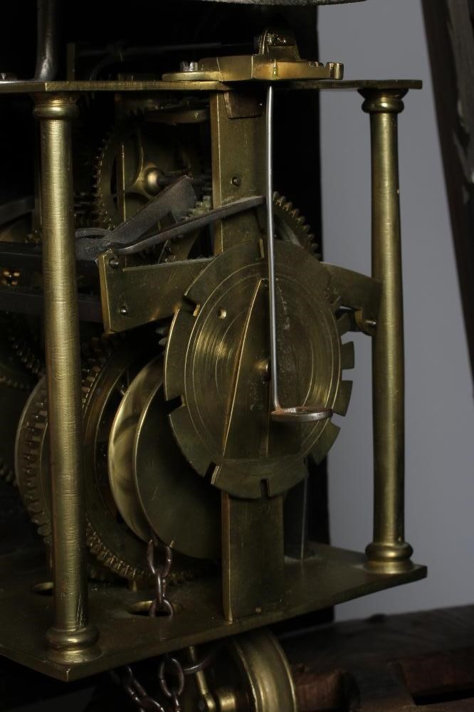 AN OAK LONGCASE CLOCK SIGNED BENJAMIN BULLOCK AYFORD Image