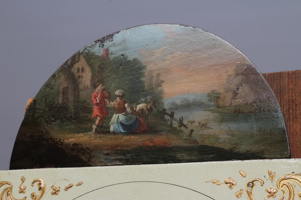 AN UNUSUAL OAK LONGCASE CLOCK SIGNED ETHERINGTON DRYFIELD Image