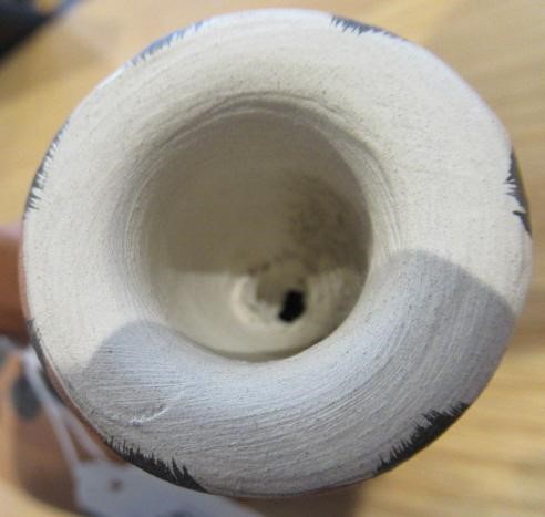 PABLO PICASSO (1881-1973) A red earthenware fish pitcher with black and white markings Image