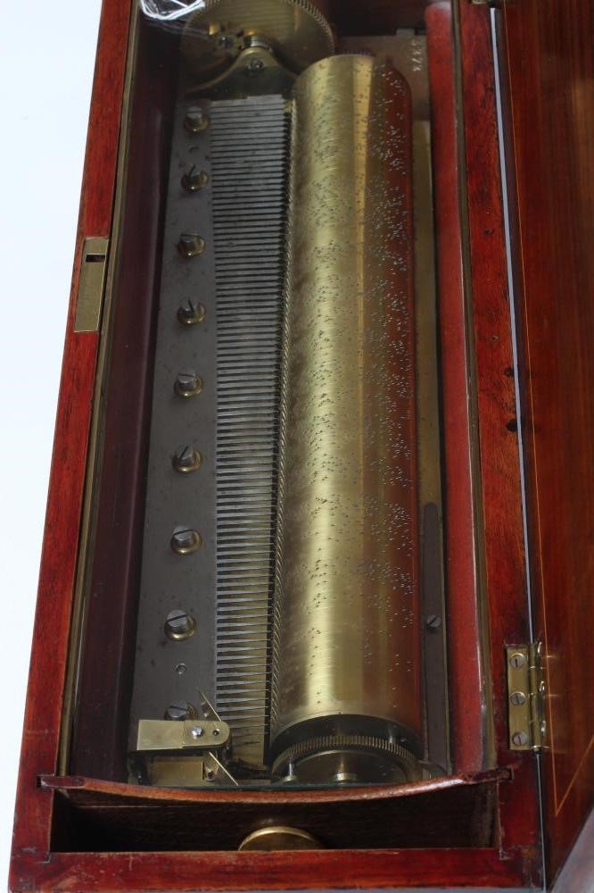 A KEY WIND MUSICAL BOX Image