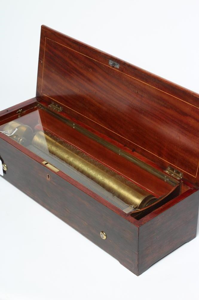 A KEY WIND MUSICAL BOX Image