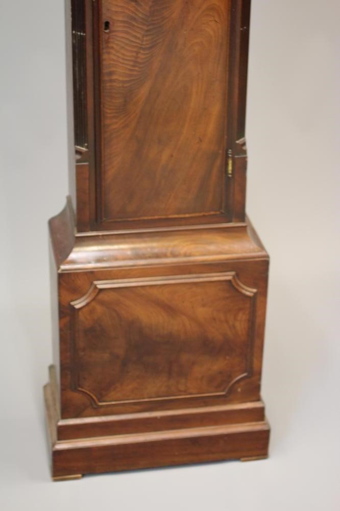 A MAHOGANY LONGCASE CLOCK SIGNED J. SHARP Image
