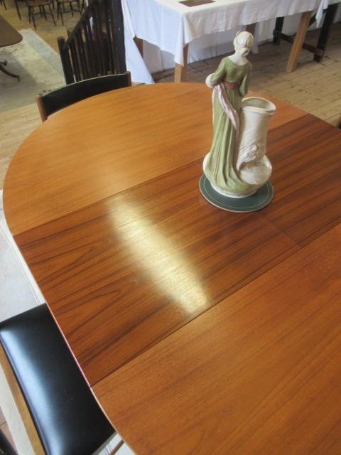 AN H. MCINTOSH & CO. KIRKCALDY TEAK DINING SUITE Image