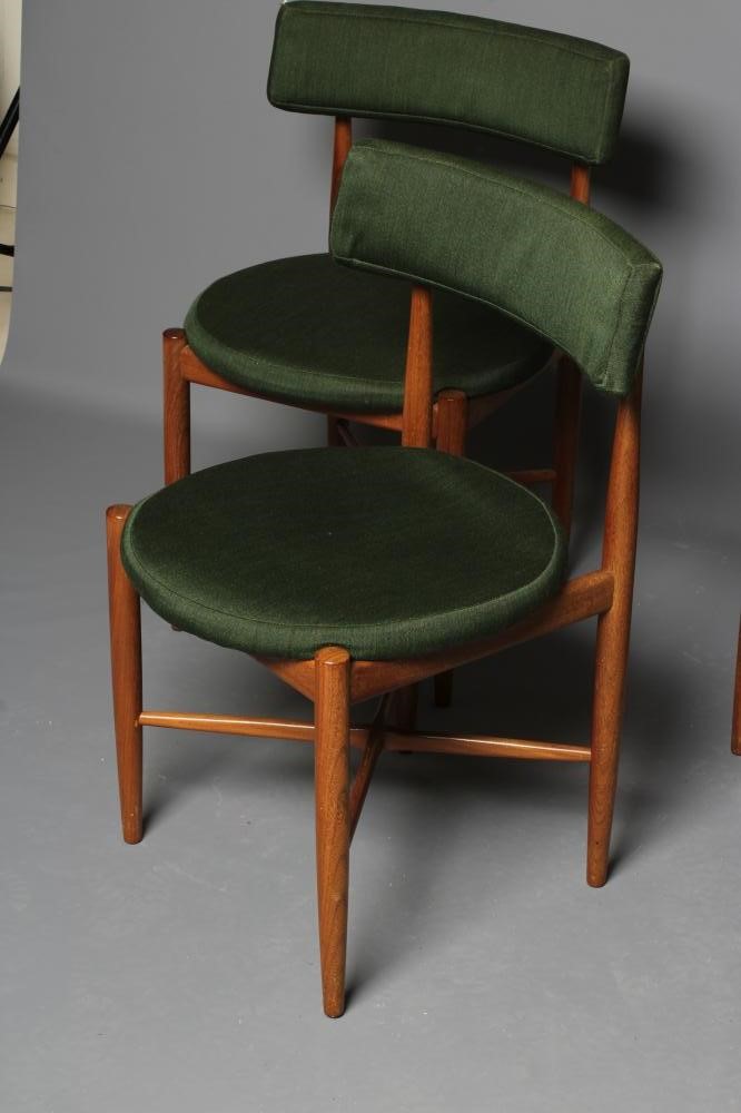 A SET OF FOUR G PLAN TEAK FRESCO DINING CHAIRS by Victor Wilkins Image