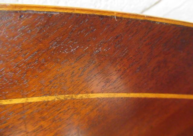 A GEORGIAN MAHOGANY FOLDING TEA TABLE Image