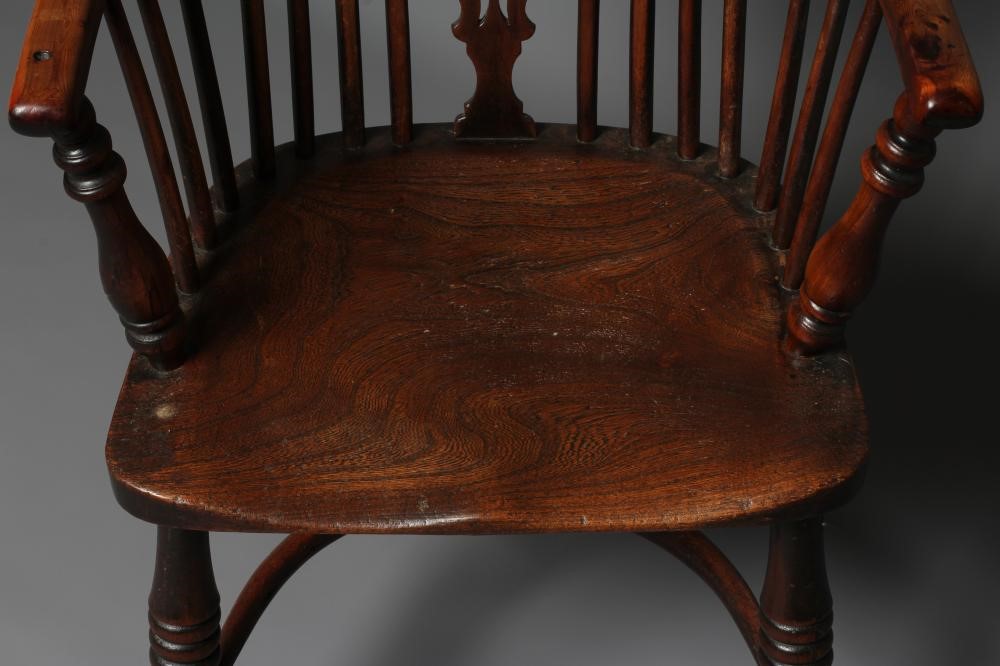 A YEW, ASH AND ELM WINDSOR ARMCHAIR, 19th century, Image