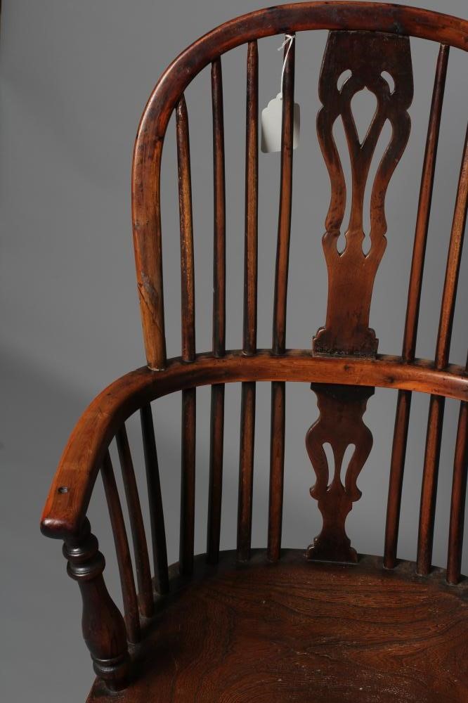 A YEW, ASH AND ELM WINDSOR ARMCHAIR, 19th century, Image
