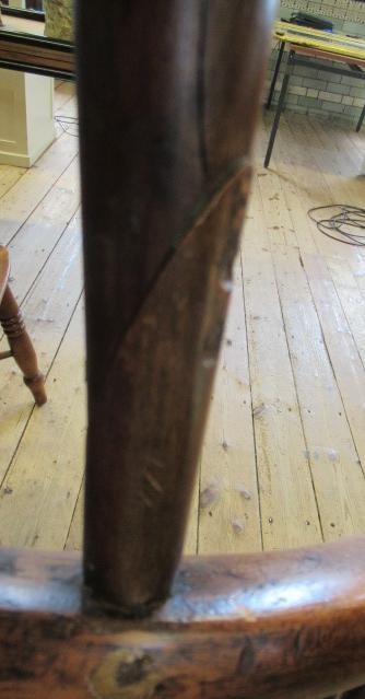 A YEW, ASH AND ELM WINDSOR ARMCHAIR, 19th century, Image