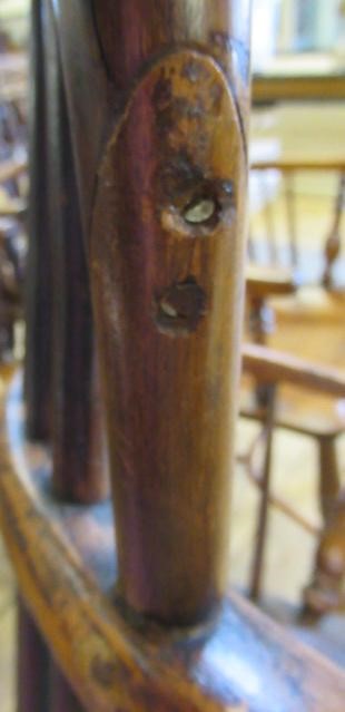 A YEW, ASH AND ELM WINDSOR ARMCHAIR, 19th century, Image