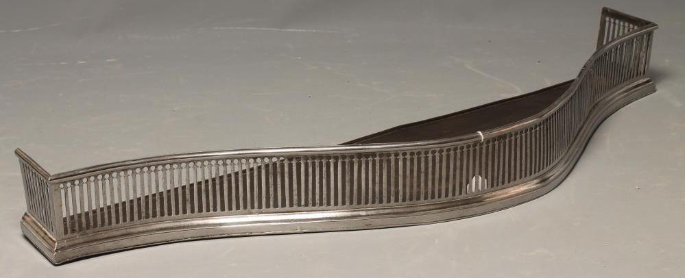A GEORGIAN STYLE STEEL FENDER Image