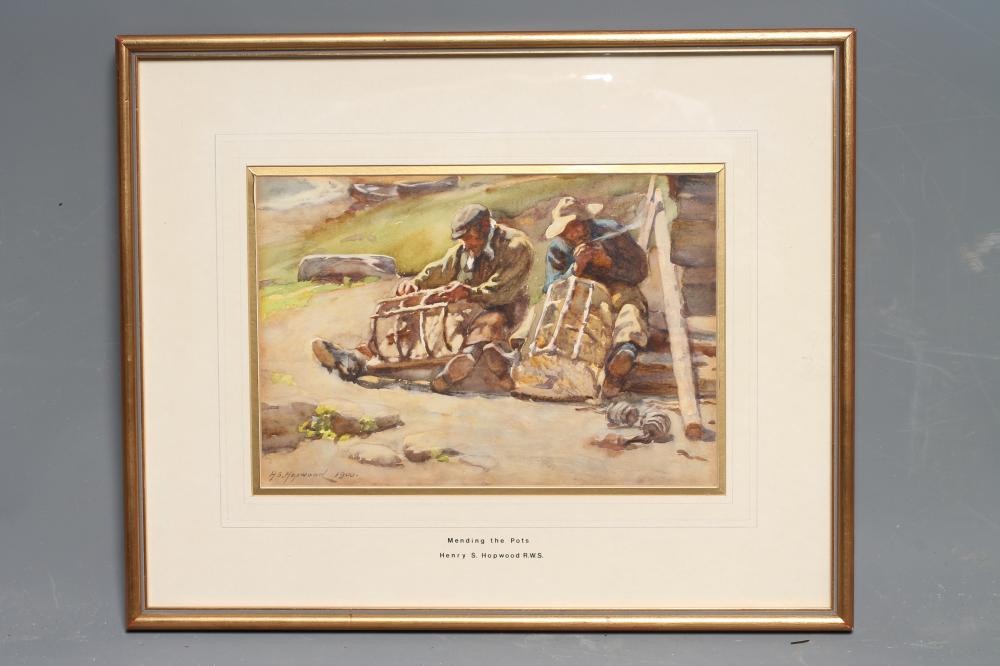 HENRY SILKSTONE HOPWOOD R.W.S. (1860-1914) Image