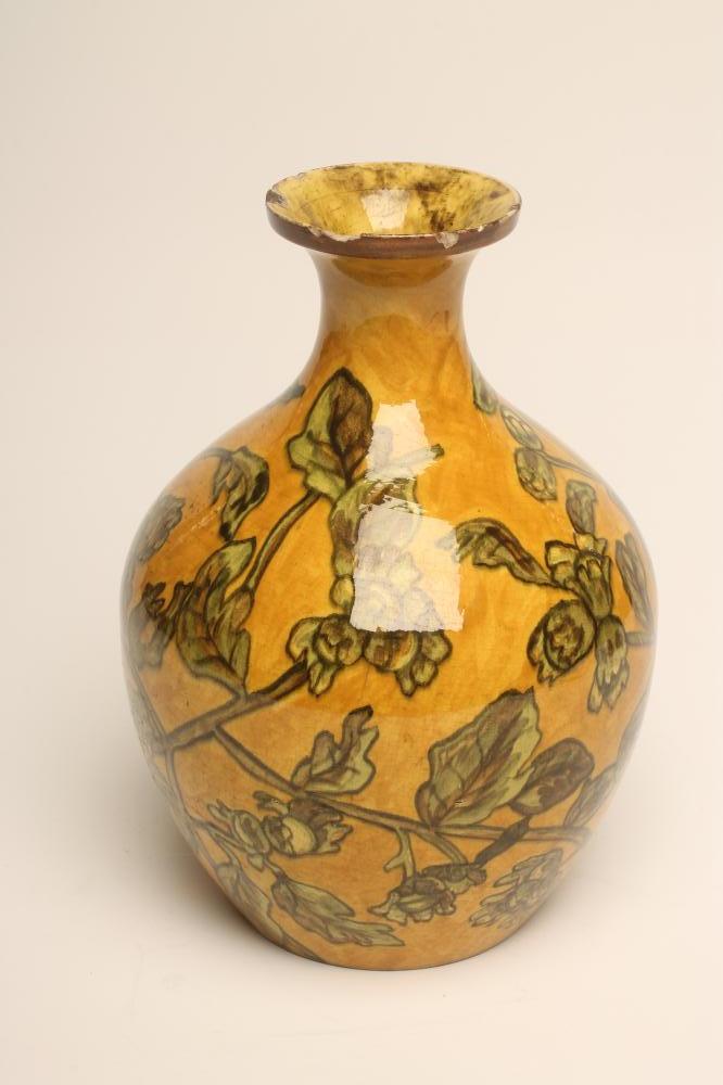 A VICTORIAN DOULTON "FAIENCE" VASE Image