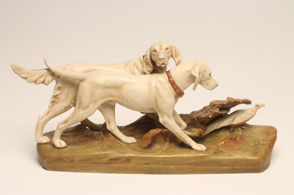 A ROYAL DUX BISQUE PORCELAIN MODEL Image